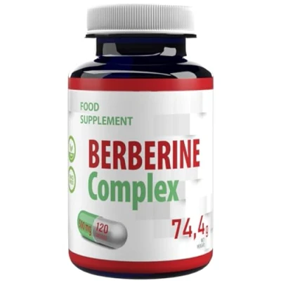 Obrázek Komplex Berberin 500 mg 120 veganských kapslí, laboratorně testováno, vysoká dávka