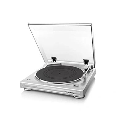 Obrázek Denon Gramofon DP 29 F (integrován RIAA phono ekvalizér), stříbrný