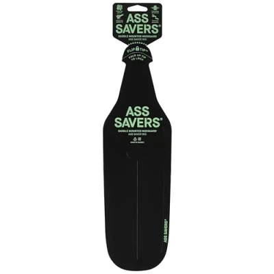 Obrázek Ass Savers Unisex Sedlo blatník na široké pneumatiky, Large bílé, Big