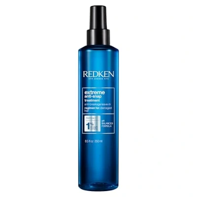 Obrázek Redken Sprej pro péči o vlasy všechny druhy poškození vlasů, regeneruje a regeneruje, proti lámání vlasů ochrana horku, extrémní anti Snap, 1 x 250 ml