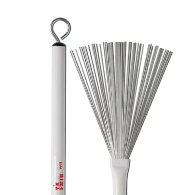 Obrázek Vic Firth Retractable Wire Jazz Brushes White