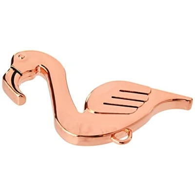 Obrázek Gift Republic GR450071 otvírák na láhve Flamingo, růžové zlato, 15,5 x 10 2 cm