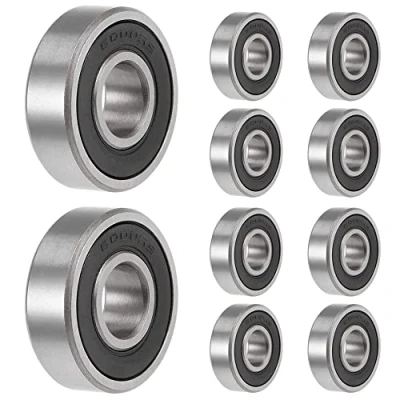 Obrázek 10 kusů kuličkových ložisek 6000 2RS mm x 26 8 mm, dvojitě chráněná drážková kuličková ložiska pro DIY, soustruhy, motory, 3D tiskárny, frézky, různá mechanická zařízení atd.