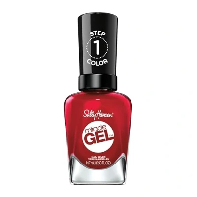 Obrázek Gelový lak na nehty Sally Hansen Miracle, barva Redgy 330, 1 ks v balení (1 x 14,7 ml)