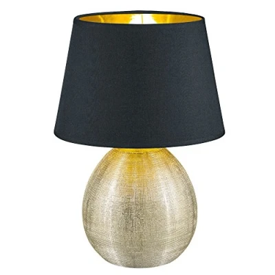 Obrázek Stolní lampa od Reality Leuchten, keramická s textilním stínítkem