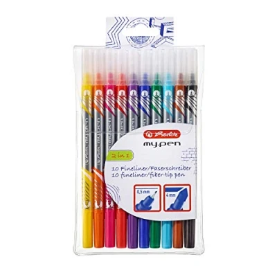 Obrázek Herlitz 11367232 Fineliner a fixy my.pen, balení 10 ks