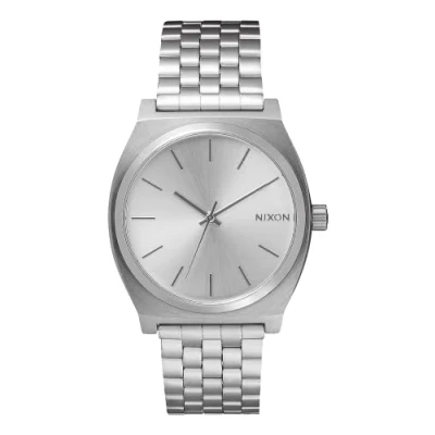 Obrázek Nixon Time Teller náramkové hodinky analogové quartzové, All Silber, Náramek