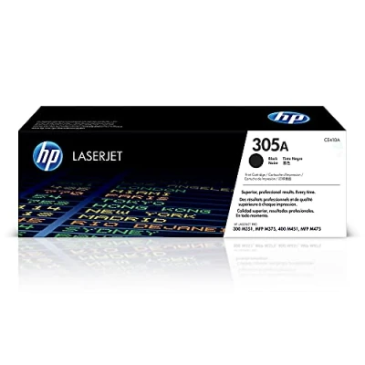 Obrázek HP 305A (CE410A) černý originální toner Pro Laserjet M351, M375nw, M451, M475