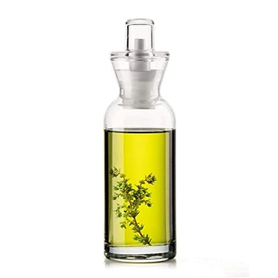 Obrázek Guzzini Kitchen Active Design, Öl/Essigflasche &#039;Perfect Dressing&#039; Transparent, Ø6 x h20,5 cm 250 cc 16960100