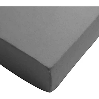 Obrázek Day Dream Grau, Baumwolle, 90 x 200 cm Spannbettucher Jersey