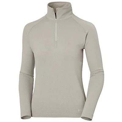 Obrázek Helly Hansen Damen W Verglas 1/2 Zip Sweater, Sanftes Grau, M