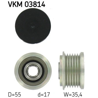Obrázek Předstihová spojka SKF VKM 03814