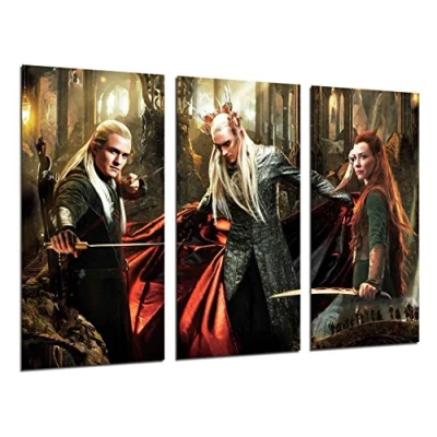 Obrázek Nástěnný obraz Pán prstenů Kino, 97 x 62 cm, dřevěný truck XXL formát umělecký tisk, ref.26344