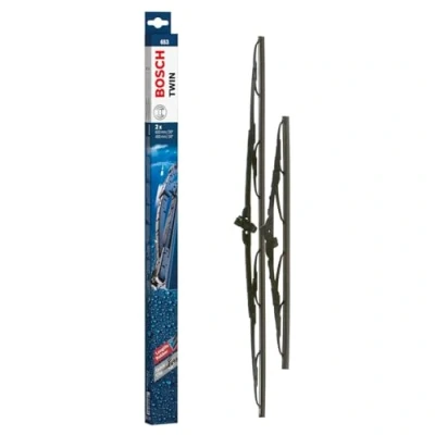 Obrázek Bosch 3397118324 lišta stěrače, stěrače Twin 653, délka: 650mm/400mm sada pro čelní sklo