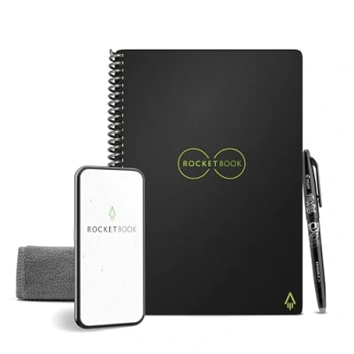 Obrázek Opakovaně použitelný kroužkový poznámkový blok od Rocketbook