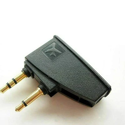 Obrázek BAAQII Audio adaptér do letadla pro sluchátka Bose QC35 QC25 QC20 QC15 QC3 QC2