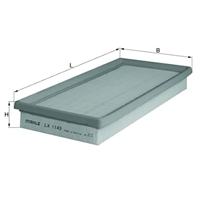 Obrázek Mahle Knecht LX 1143 vzduchový filtr