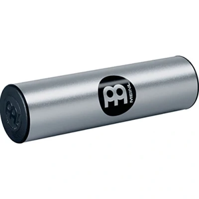 Obrázek Meinl Percussion Round Aluminium Shaker Large Live Hudební nástroj s hlasitým zvukem hliník, stříbrný (SH9 L S)