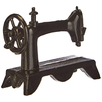 Obrázek efco miniaturní Nostalgie šicí stroj, Černá, 3 x 1,5 cm