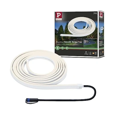 Obrázek Paulmann 94680 Plug &amp; Shine LED venkovní světlo Stripe Smooth IP68 5m vč. 1x11 W stmívatelné bílé plast 3000 K