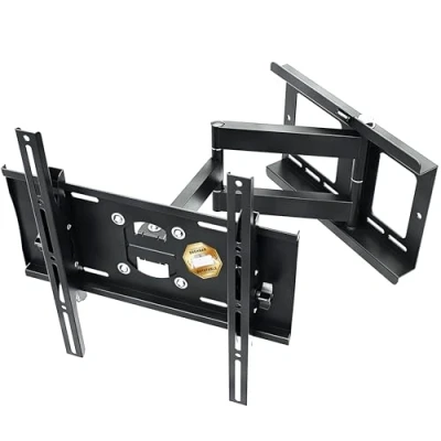 Obrázek RICOO Nástěnný držák na TV otočný sklopný, (R23 S) univerzální pro 31 65 palců (až 95 Kg, Max VESA 400 x mm) plochá zakřivená obrazovka plochý televizor