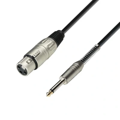 Obrázek Adam Hall Cables 3 STAR MFP 0100 Kabel mikrofonu XLR Female na jack TS 1 m