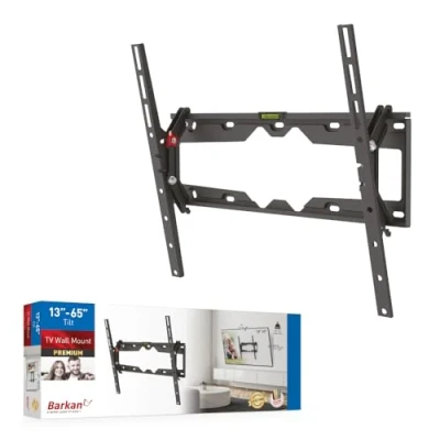 Obrázek Barkan E310+ TV nástěnný držák pro Flat 6 Curved 29 65 palců sklopný