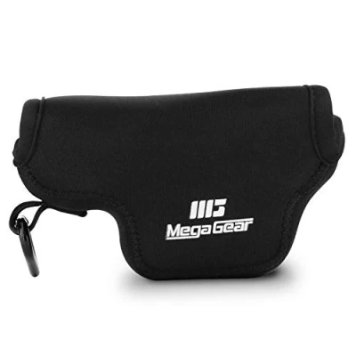 Obrázek MegaGear MG1579 ultra lehká taška na fotoaparát z neoprenu kompatibilní s Leica D Lux 7, (Typ 109) černá