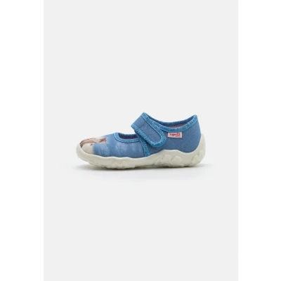 Obrázek Superfit Bonny Baleríny s páskem pro děti, Velikost: 29, Blau/mehrfarbig Textil