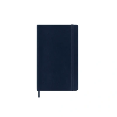 Obrázek Moleskine notebook, velký, A5, kostkovaný, měkký kryt, safír