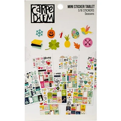 Obrázek Simple Stories 7983 Planer Essentials Mini Aufkleber, mehrfarbig