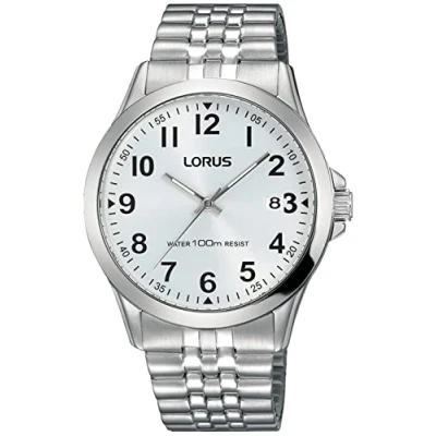 Obrázek Lorus Klassik Herren Uhr Edelstahl mit Metallband RS975CX9