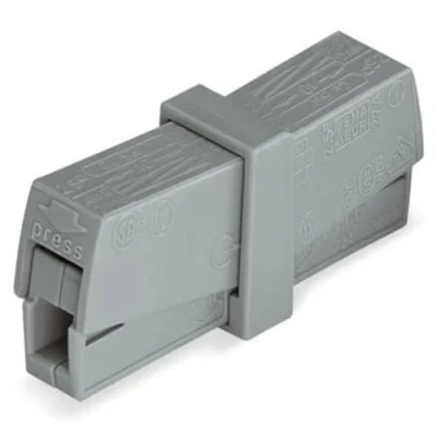 Obrázek WAGO Servisní svorka 224 201 Jmenovitý průřez: 2,5 mm², pro jednodráty a vodiče, 50 kusů, strana svítidla vhodná všechny druhy vodičů, okolní teplotu max. 60 C