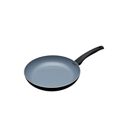 Obrázek Indukční pánev MasterClass Eco se zdravou keramikou bez chemikálií, nepřilnavý povrch, hliník / železo, černá modrá, 28 cm