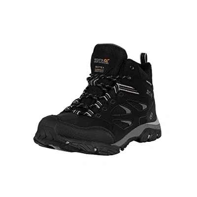 Obrázek Regatta Pánské tenisky Holcombe Iep Isotex Vodotěsné Mid Sneaker, Black Granit, 44 EU