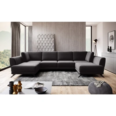 Obrázek Larco sedací souprava Materiál / Dekor: Velvetmat 10, Orientace: Symetrická do &quot;U&quot;