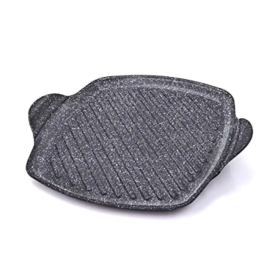 Obrázek Währung Gusto Grill, quadratisch, aluminium, Grau, 25/25 cm