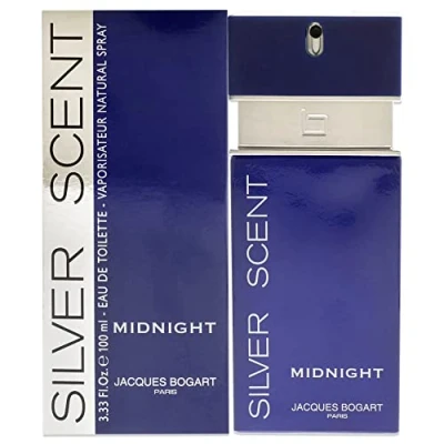 Obrázek Jacques Bogart Silver Scent Midnight Eau de Toilette, rozprašovač pro muže, 100 ml