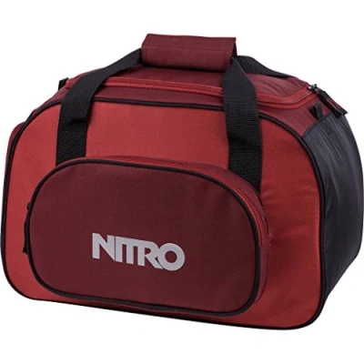 Obrázek Nitro Pánský batoh DUFFLE BAG XS Black, Červená (chili), 35 l,