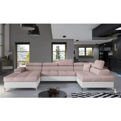 Obrázek Eduardo sedací souprava Materiál / Dekor: Omega 91, Ekokůže Soft 17, Orientace: Pravá