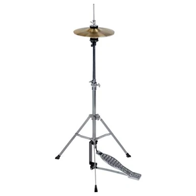 Obrázek XDrum Junior HiHat vč. stojanu a umyvadla (8&quot; Cymbal činely z mosazi, stroj pro děti, skládací)