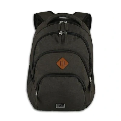 Obrázek Travelite batoh, příruční zavazadlo s přihrádkou na notebook, 15,6“, série Basics Daypack Melange: módní batoh se vzhledem melanž, 096308, 45 cm, 22 litrů, Hnědá