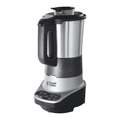 Obrázek Russell Hobbs Multivařič [2v1: polévkový vařič a mixér] Soup Maker (plně automatický stojanový mixér s funkcí vaření pro polévky dětskou výživu, smoothie, 8 programů, 1,75 l)