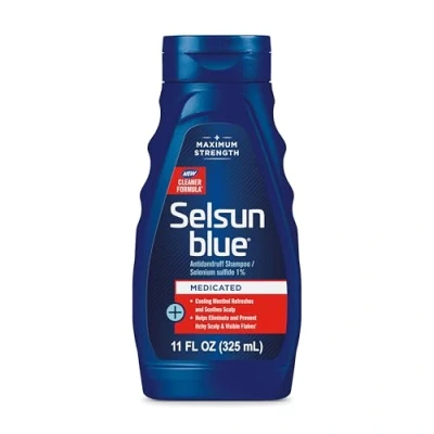 Obrázek Selsun Blue Medicated Maximum Strength šampon proti lupům, 11 oz