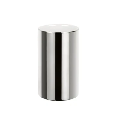 Obrázek Spirella Tube, kelímek na čištění zubů z porcelánu, stříbrná barva