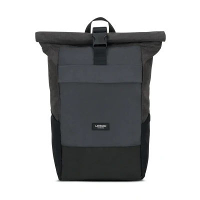 Obrázek Larkson NO 4 Rolltop Batoh schwarzgrau, Velikost: One Size, Schwarz grau