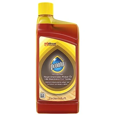 Obrázek Pronto® Extra pečující regenerační nábytkový olej, s cedrovou vůní, 1 balení (1 x 250 ml)