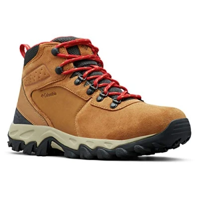 Obrázek Columbia Pánské Newton Ridge Plus II semiš, vodotěsné turistické boty, Elk Mountain Red, 44 EU Weit