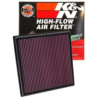 Obrázek K&amp;N 33 2966 vzduchový filtr motoru: vysoký výkon, prémie, omyvatelný, náhradní filtr, zvýšený 2009 2019 (Zafira Tourer, Astra J, MK6, PJ, Verano, Cruze)