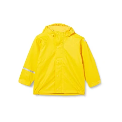 Obrázek CareTec Unisex dětská Rain Jacket Pu W/O Fleece bunda do deště, Žlutá (4000)